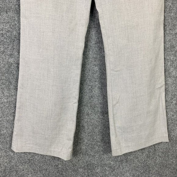 Dalia Collection Dress Pants Women 10 Petite Modern Fit Light Gray - Picture 3 of 9